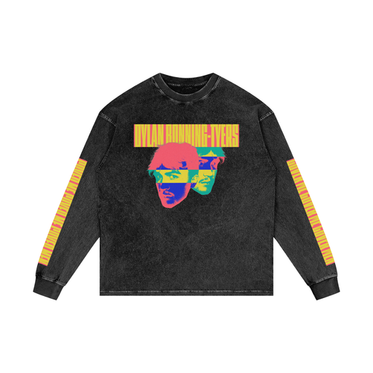 "COVER ME" Oversize Long Sleeve T-Shirt