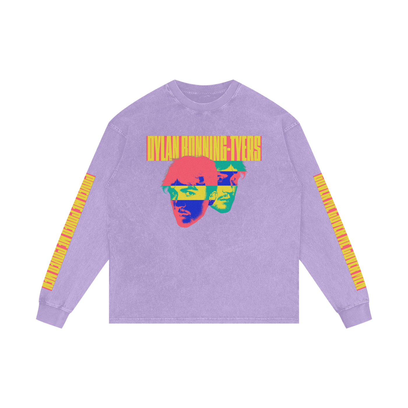 "COVER ME" Oversize Long Sleeve T-Shirt