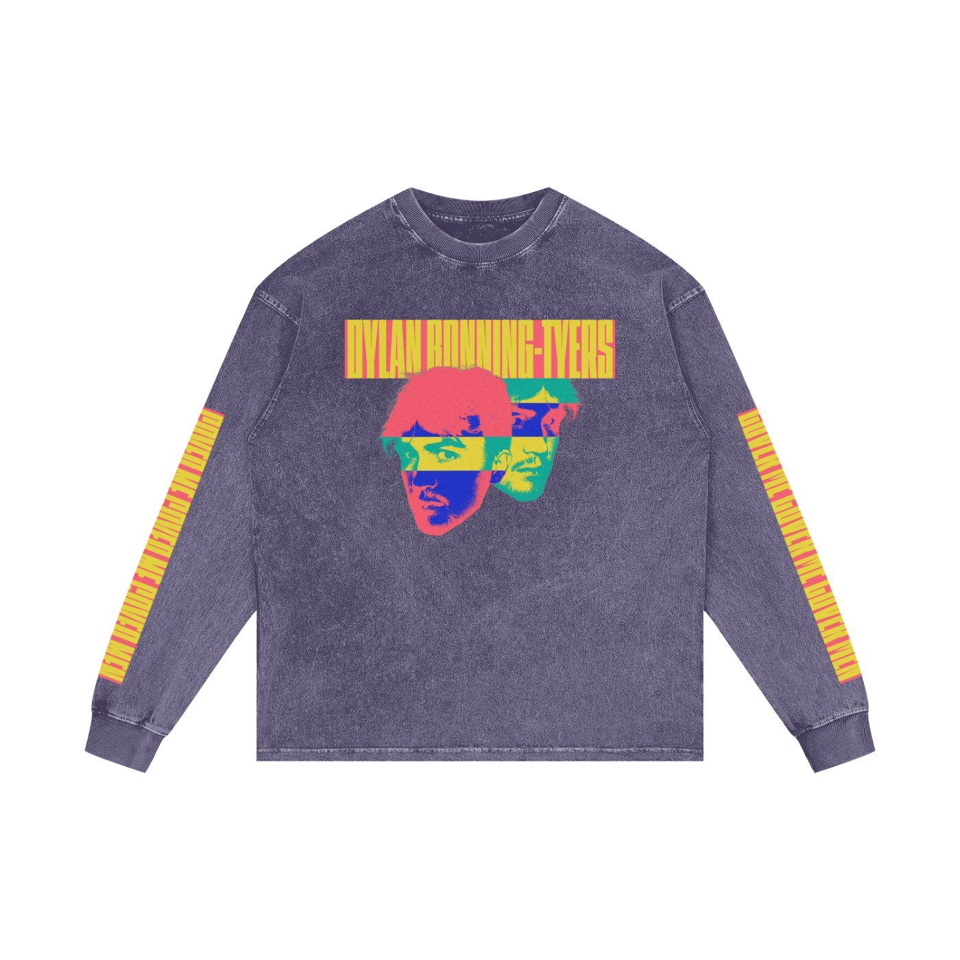 "COVER ME" Oversize Long Sleeve T-Shirt