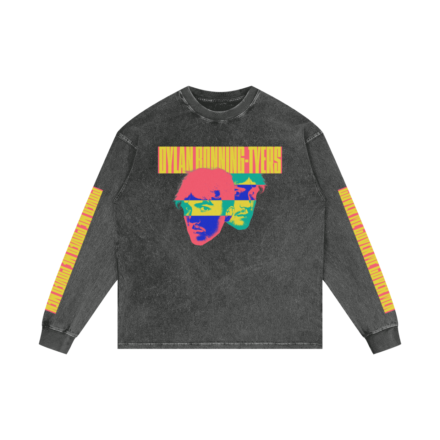 "COVER ME" Oversize Long Sleeve T-Shirt
