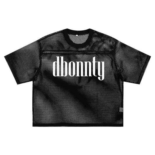 See-through Boxy Net T-Shirt