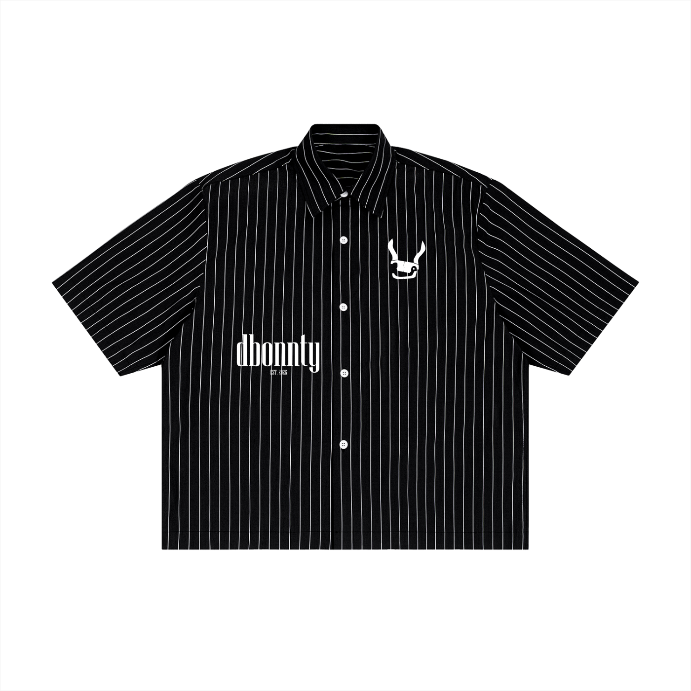 Striped Button-Up Shirt