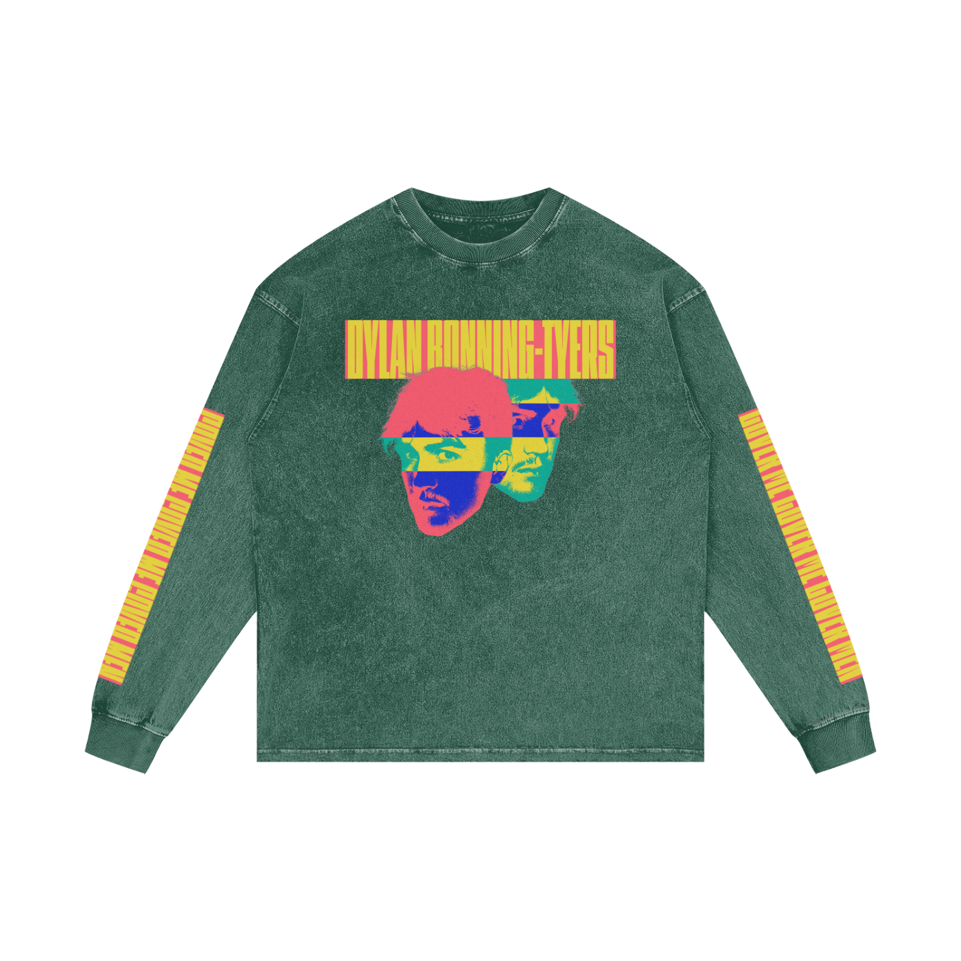 "COVER ME" Oversize Long Sleeve T-Shirt
